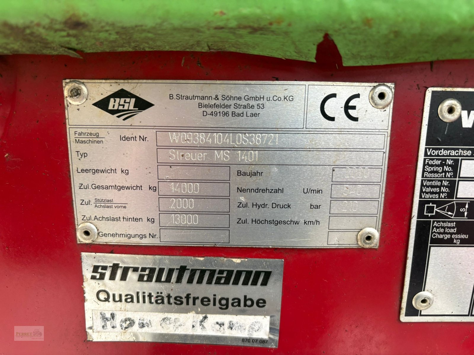 Stalldungstreuer za tip Strautmann MS 1401, Gebrauchtmaschine u Neubeuern (Slika 10)