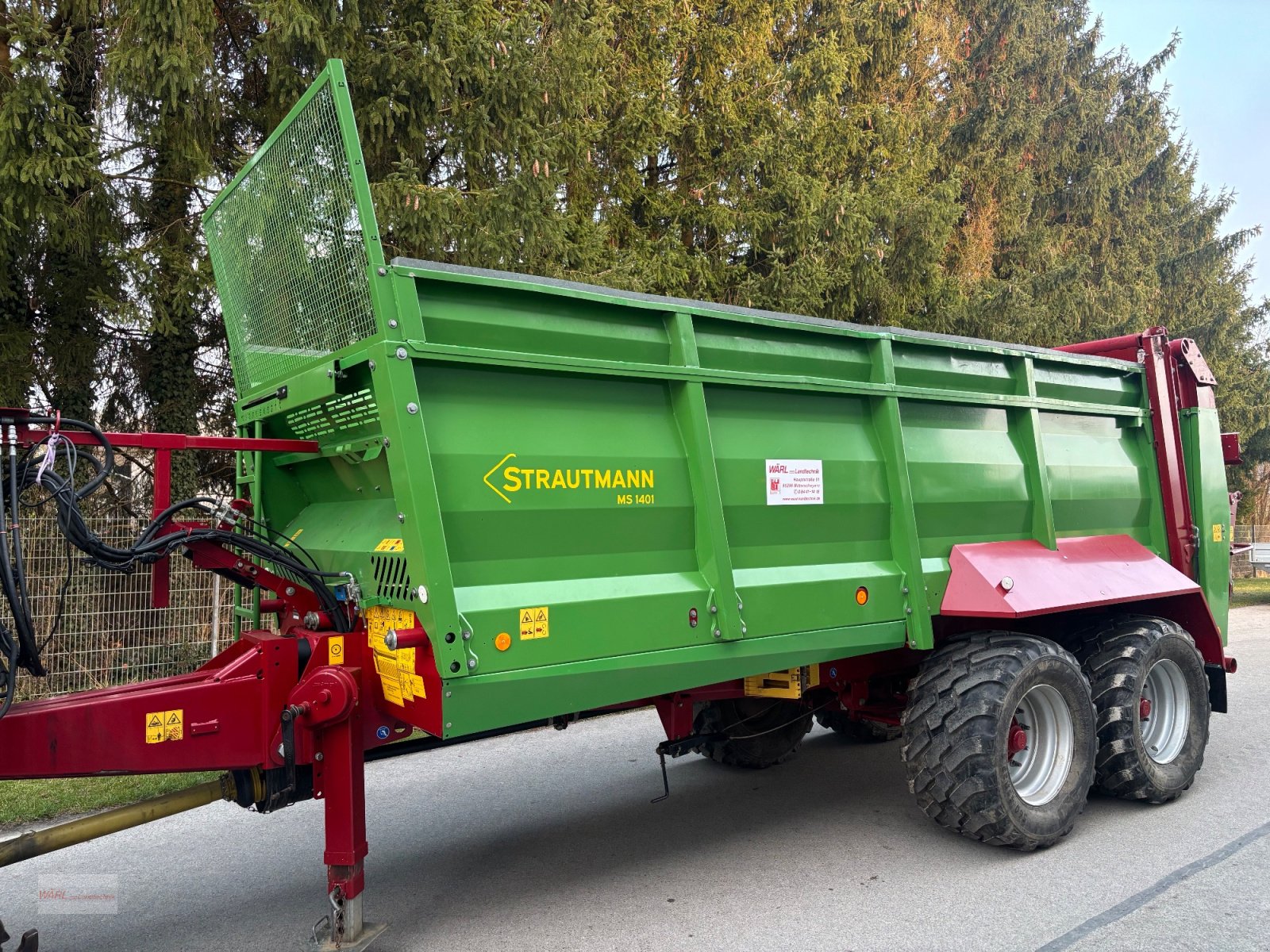 Stalldungstreuer typu Strautmann MS 1401, Gebrauchtmaschine v Mitterscheyern (Obrázok 1)
