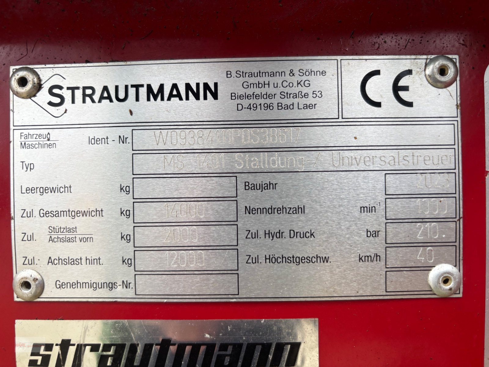 Stalldungstreuer typu Strautmann MS 1401, Gebrauchtmaschine v Mitterscheyern (Obrázok 12)