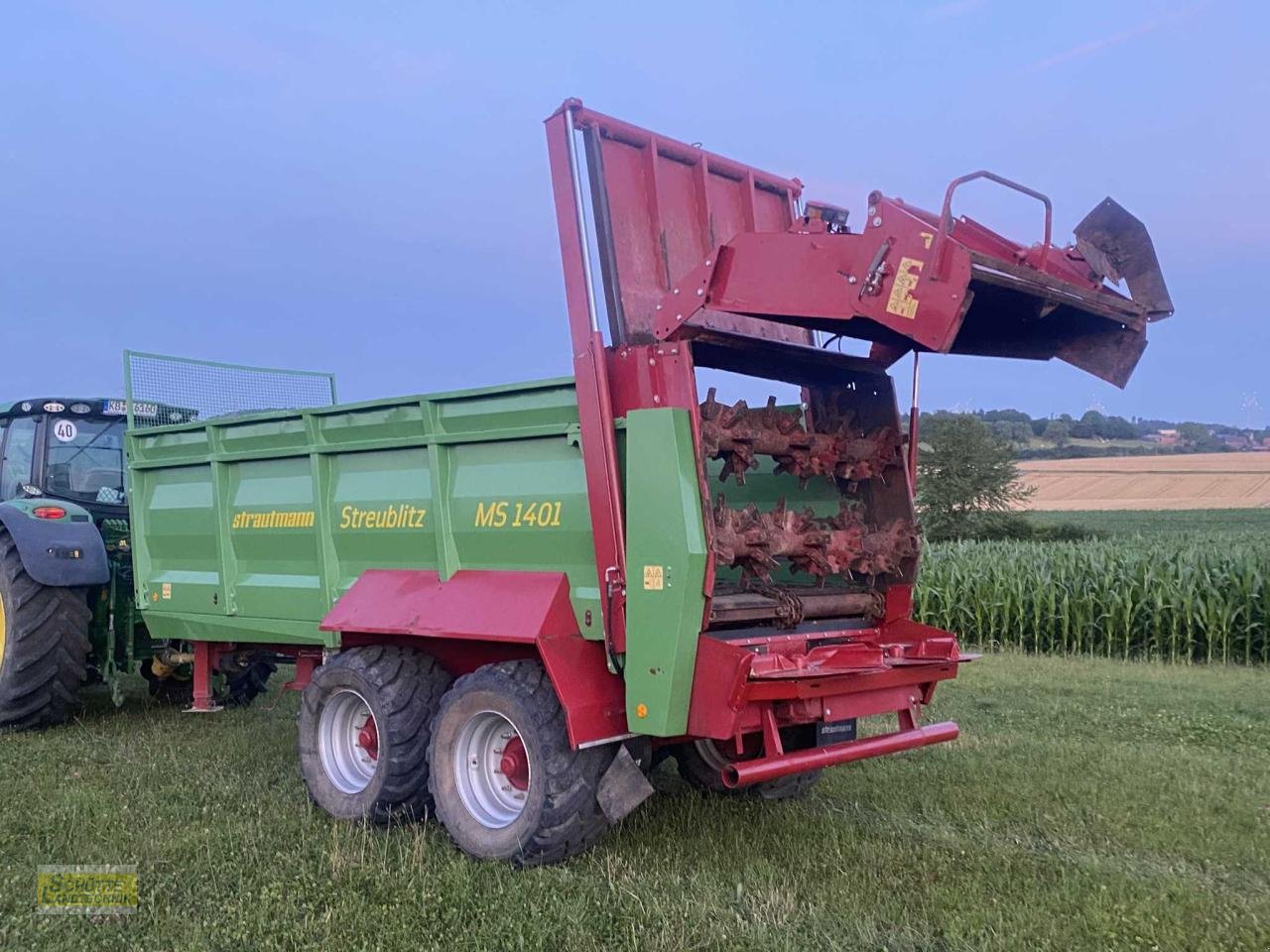 Stalldungstreuer of the type Strautmann MS 1401, Gebrauchtmaschine in Marsberg-Giershagen (Picture 7)