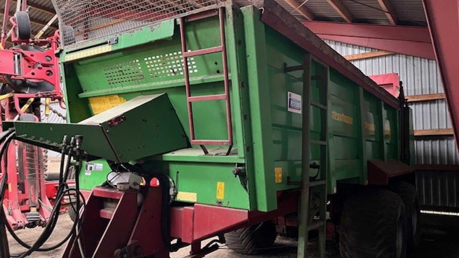 Stalldungstreuer tip Strautmann VS 18, Gebrauchtmaschine in Skærbæk (Poză 2)