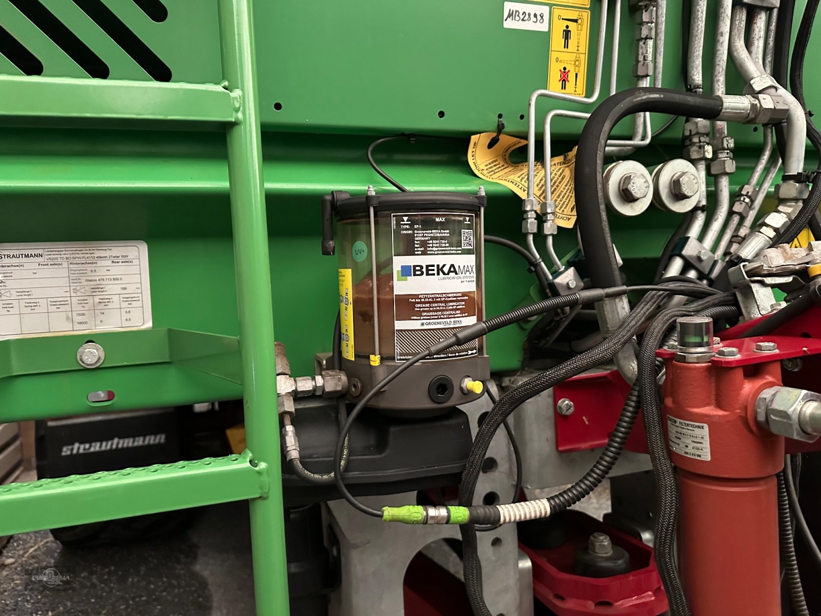 Stalldungstreuer a típus Strautmann VS 2005 Ersteinsatz 2025 wie neu! 50 Fuhren  Top Zustand, Gebrauchtmaschine ekkor: Rankweil (Kép 22)