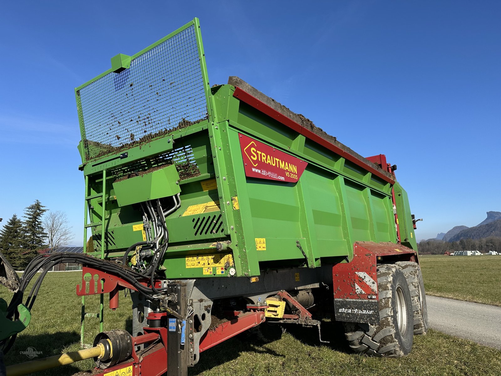Stalldungstreuer des Typs Strautmann VS 2005 Ersteinsatz 2025 wie neu! 50 Fuhren  Top Zustand, Gebrauchtmaschine in Rankweil (Bild 5)