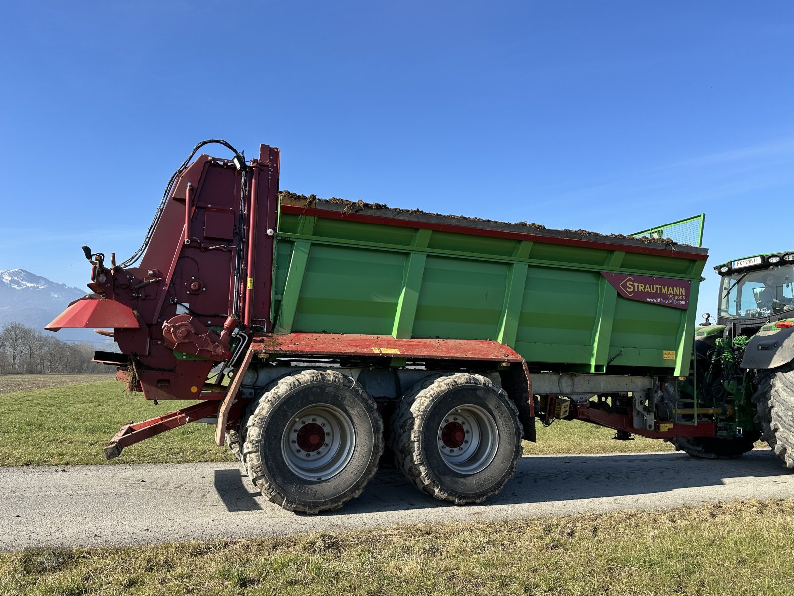 Stalldungstreuer des Typs Strautmann VS 2005 Ersteinsatz 2025 wie neu! 50 Fuhren  Top Zustand, Gebrauchtmaschine in Rankweil (Bild 13)
