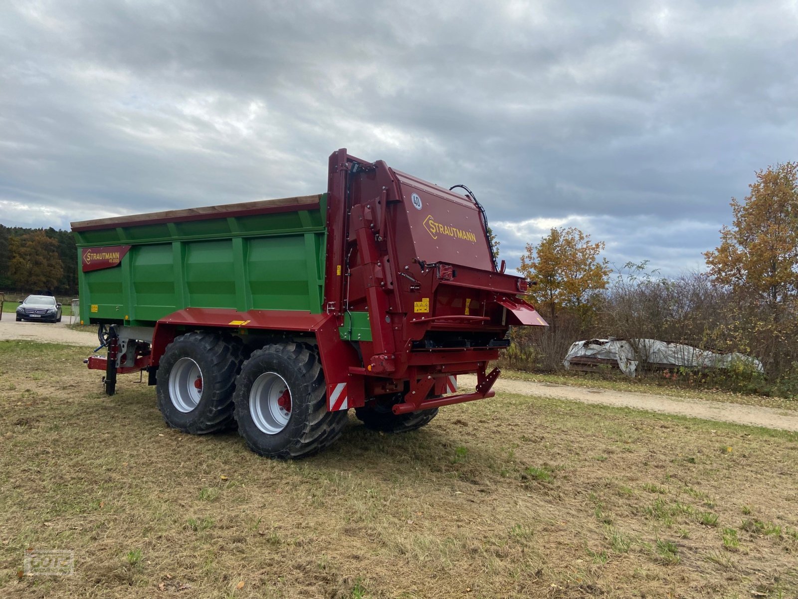 Stalldungstreuer Türe ait Strautmann VS 2005, Neumaschine içinde Schwabach Wolkersdorf (resim 3)