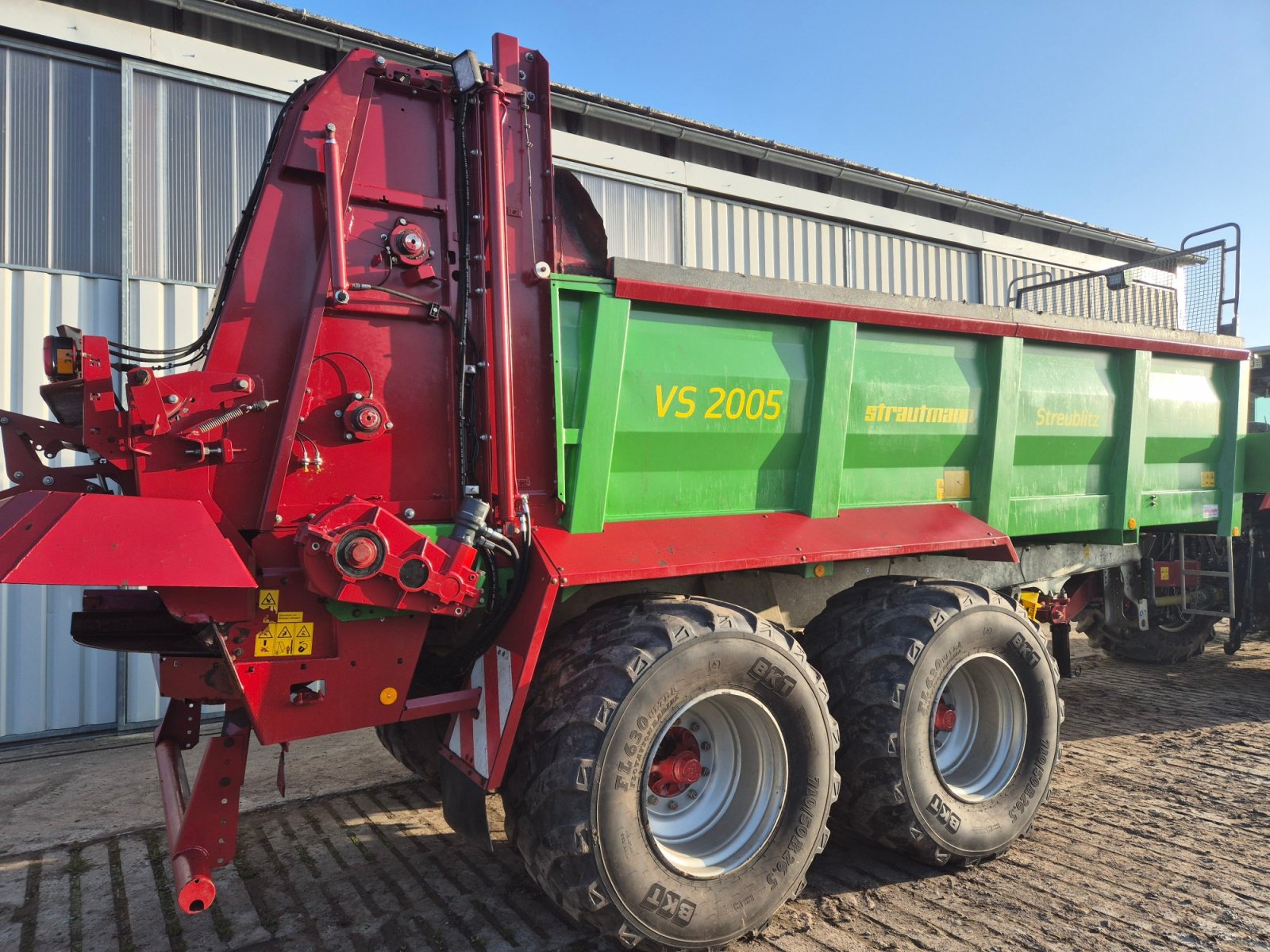 Stalldungstreuer typu Strautmann VS 2005, Gebrauchtmaschine w Eichenkofen (Zdjęcie 4)