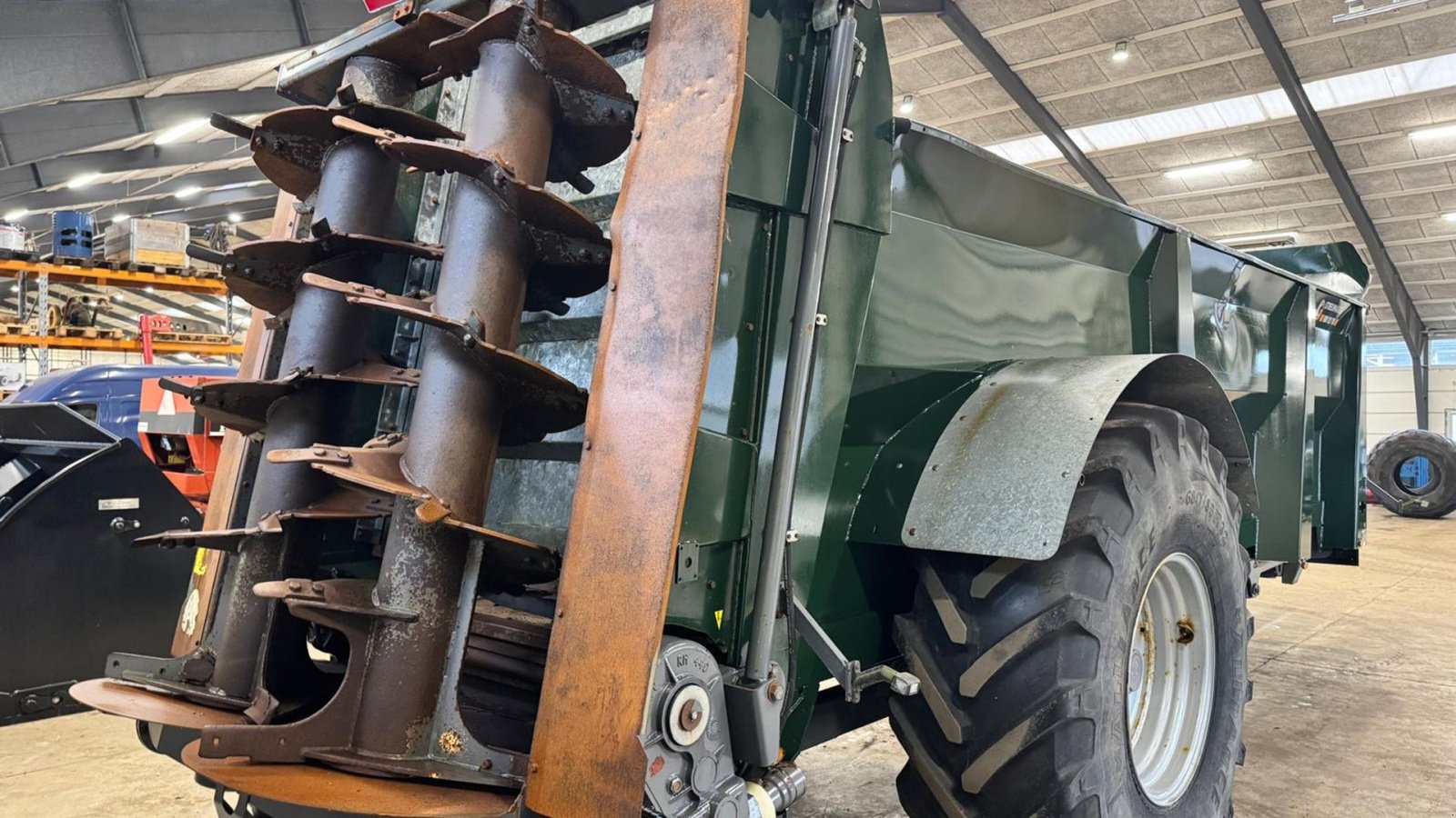 Stalldungstreuer Türe ait Streumaster KW 121 TB, Gebrauchtmaschine içinde Haderup (resim 14)