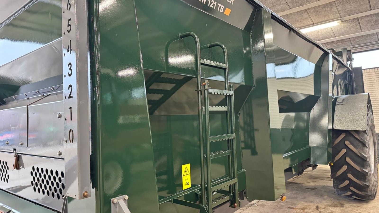 Stalldungstreuer Türe ait Streumaster KW 121 TB, Gebrauchtmaschine içinde Haderup (resim 19)