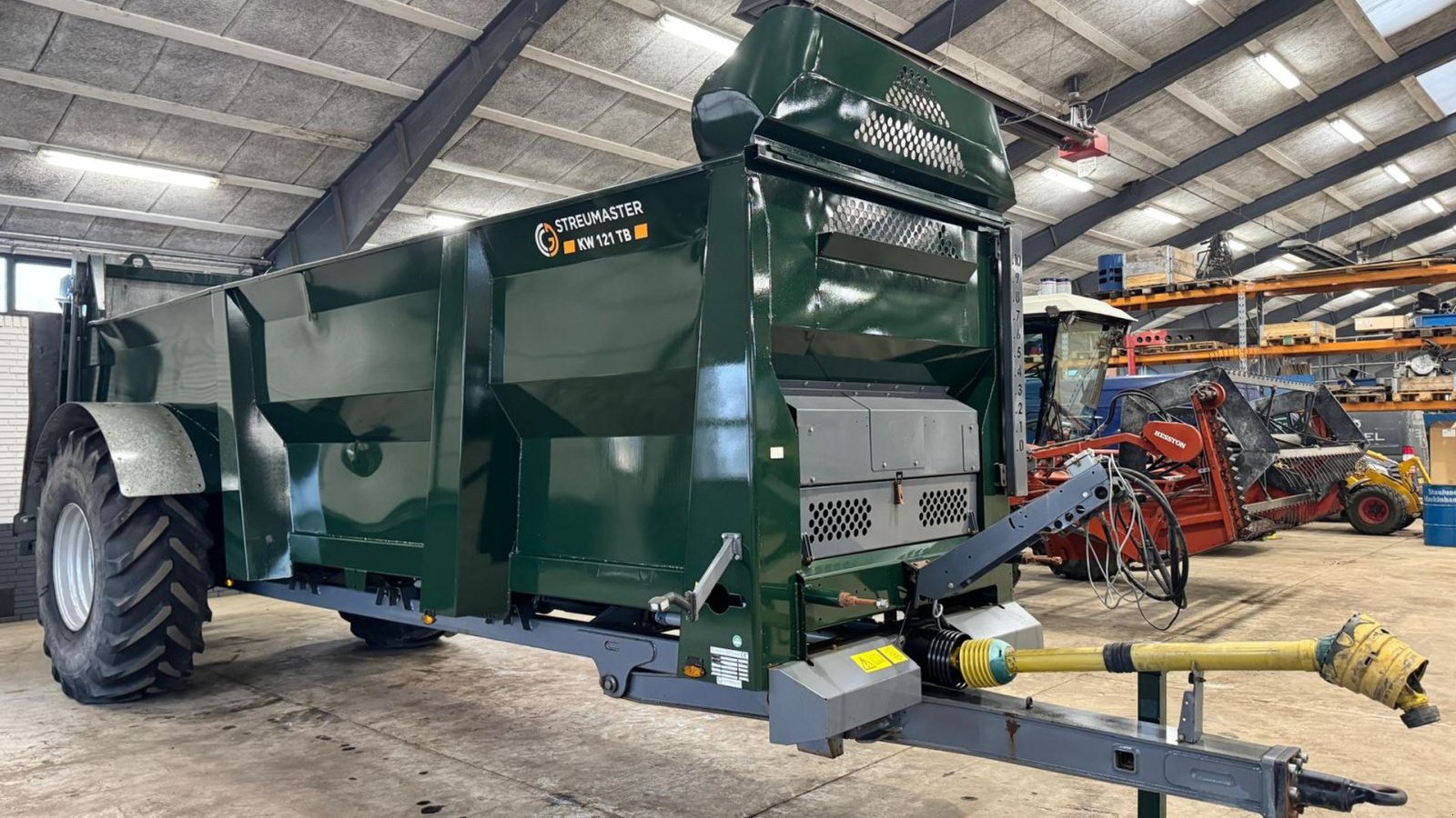 Stalldungstreuer Türe ait Streumaster KW 121 TB, Gebrauchtmaschine içinde Haderup (resim 16)