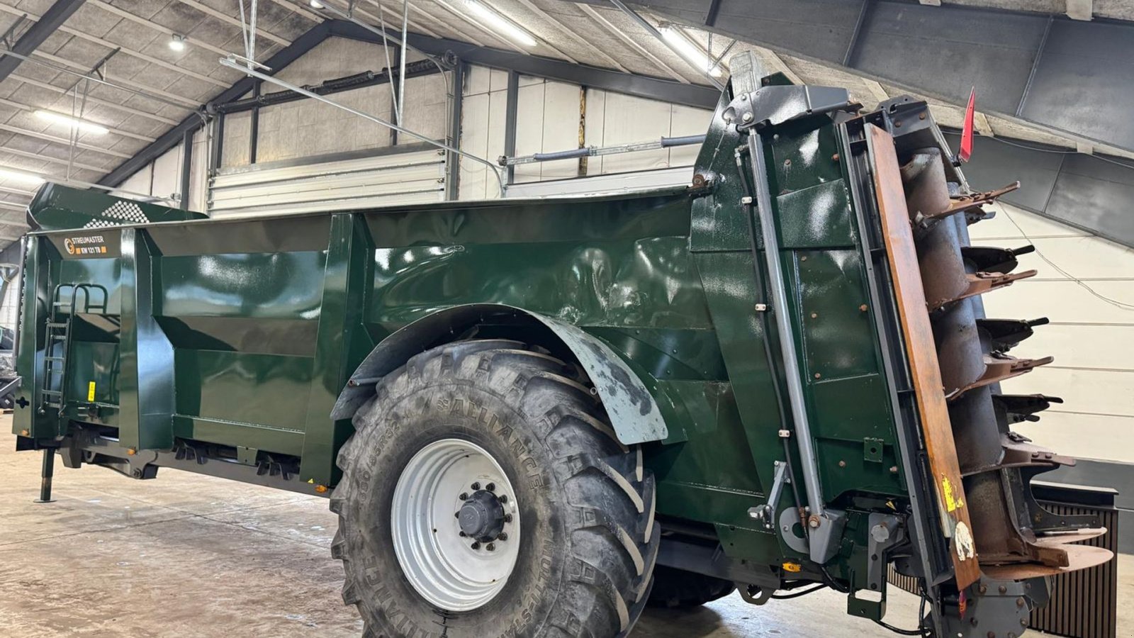 Stalldungstreuer Türe ait Streumaster KW 121 TB, Gebrauchtmaschine içinde Haderup (resim 12)