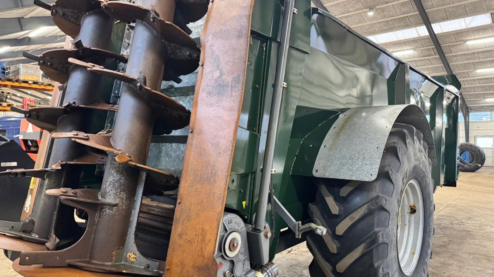 Stalldungstreuer Türe ait Streumaster KW 121 TB, Gebrauchtmaschine içinde Haderup (resim 9)