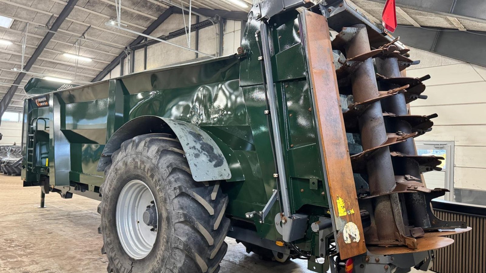 Stalldungstreuer Türe ait Streumaster KW 121 TB, Gebrauchtmaschine içinde Haderup (resim 11)