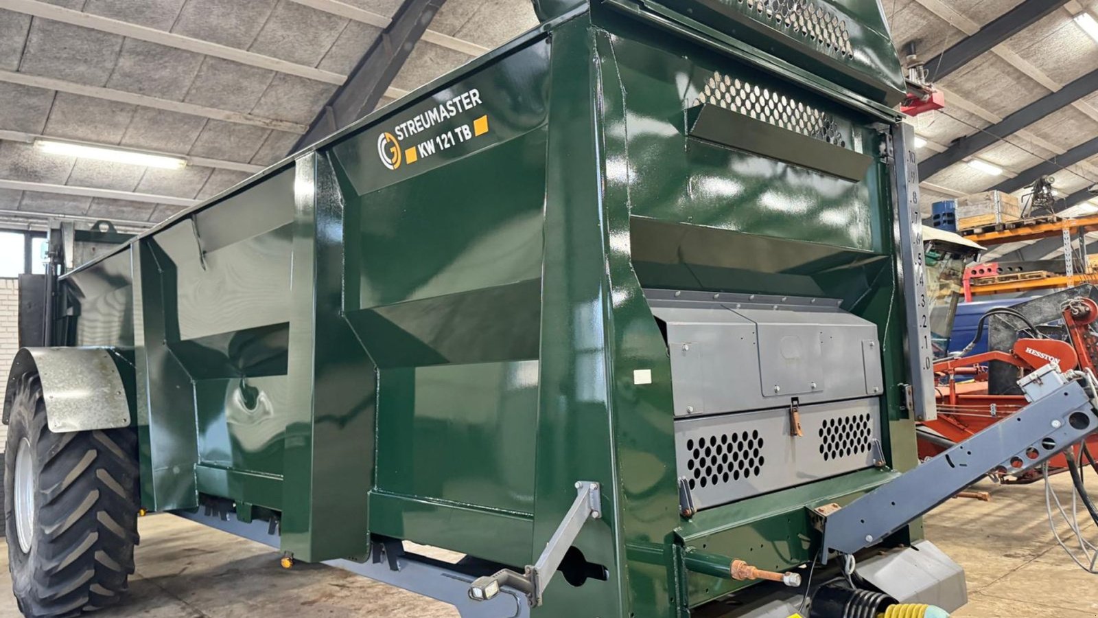 Stalldungstreuer Türe ait Streumaster KW 121 TB, Gebrauchtmaschine içinde Haderup (resim 17)