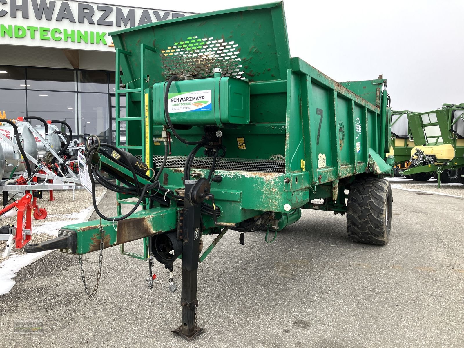 Stalldungstreuer типа Tebbe DS 100, Gebrauchtmaschine в Gampern (Фотография 5)