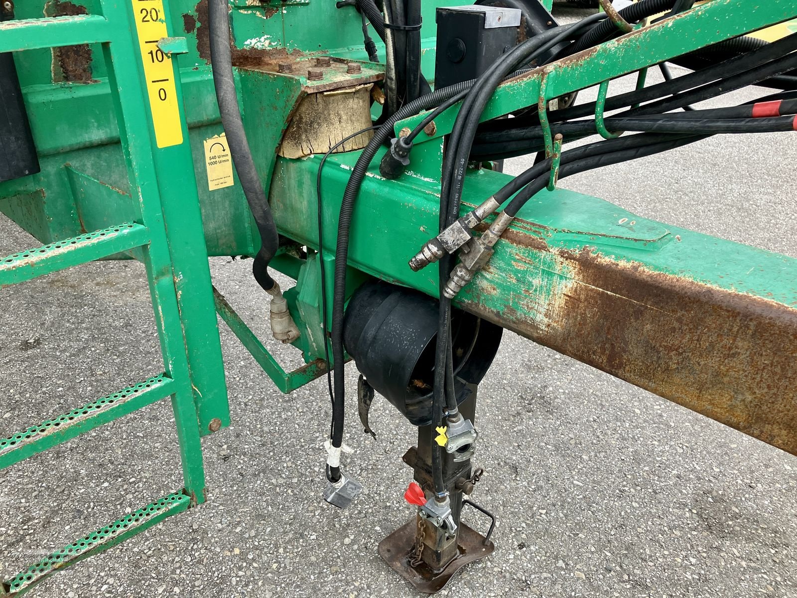 Stalldungstreuer типа Tebbe DS 100, Gebrauchtmaschine в Gampern (Фотография 9)