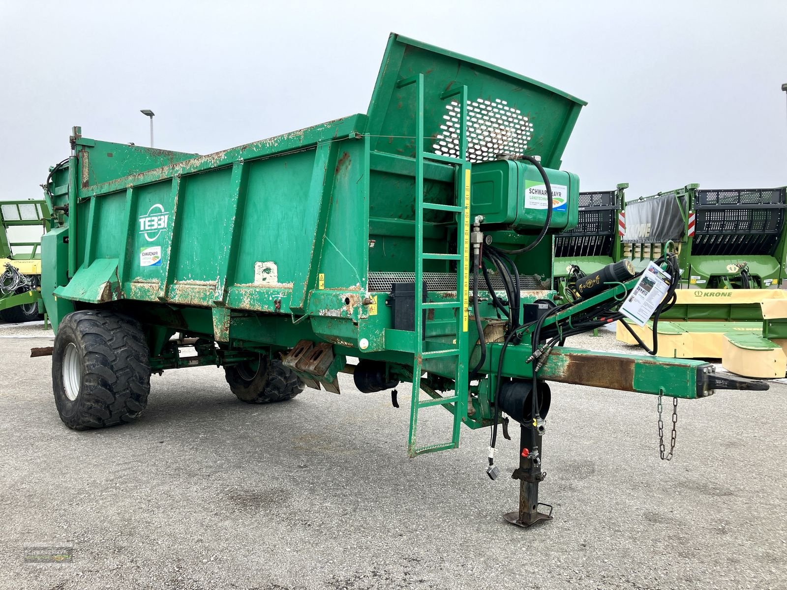 Stalldungstreuer типа Tebbe DS 100, Gebrauchtmaschine в Gampern (Фотография 2)