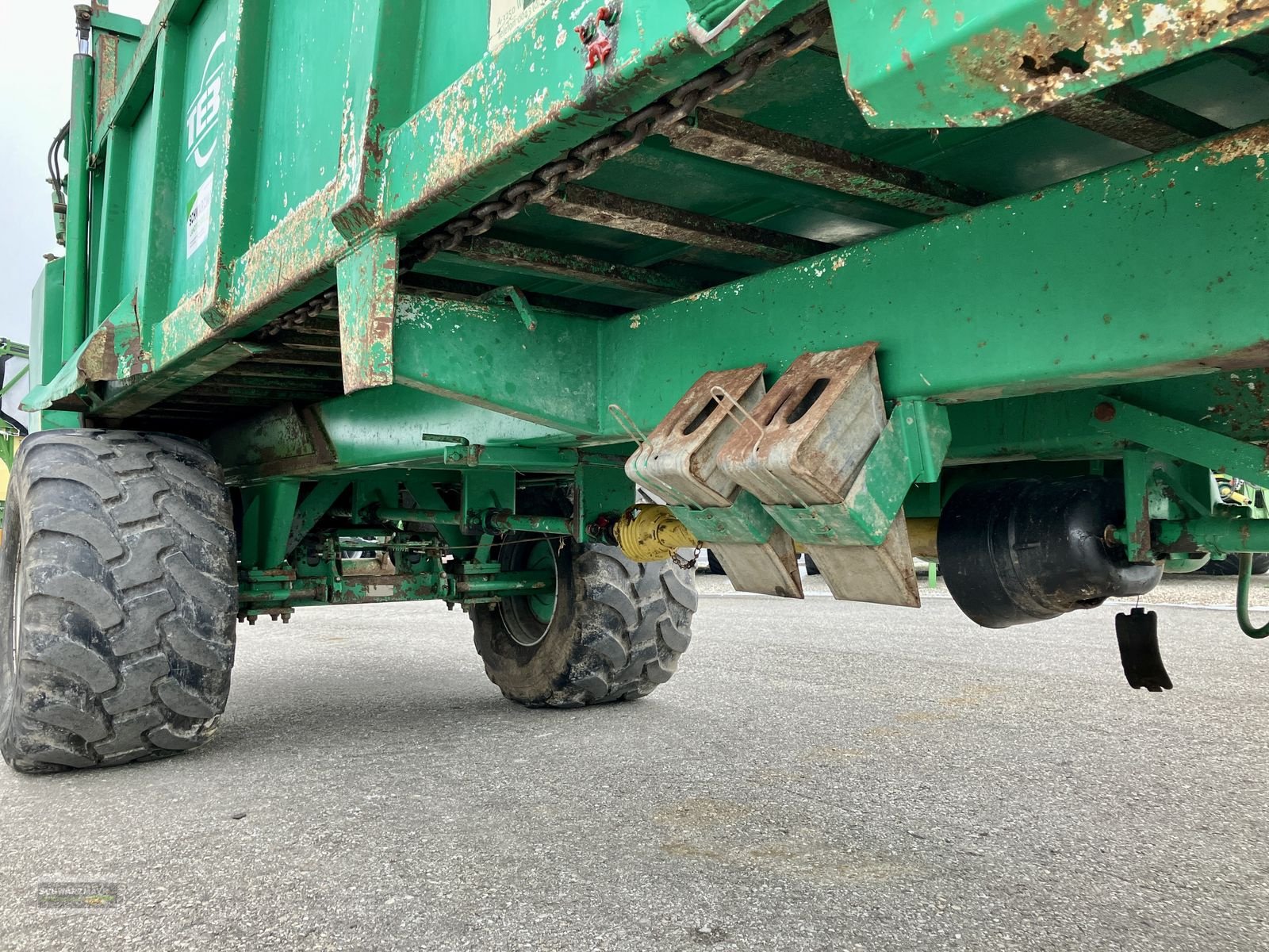 Stalldungstreuer типа Tebbe DS 100, Gebrauchtmaschine в Gampern (Фотография 11)