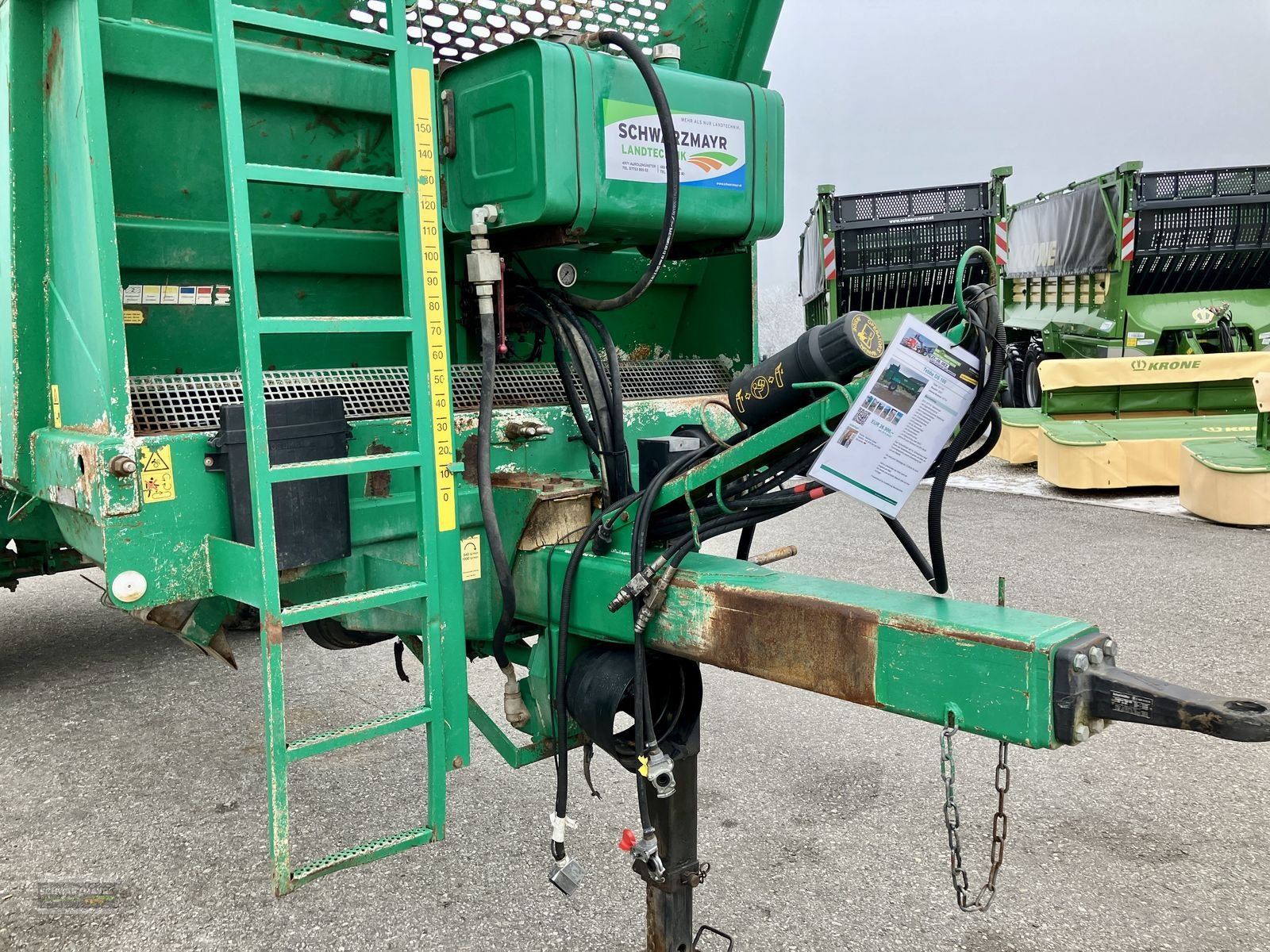 Stalldungstreuer типа Tebbe DS 100, Gebrauchtmaschine в Gampern (Фотография 8)