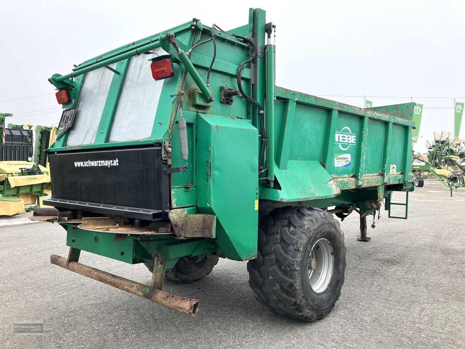 Stalldungstreuer типа Tebbe DS 100, Gebrauchtmaschine в Gampern (Фотография 3)