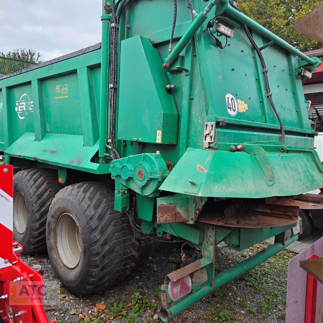 Stalldungstreuer Türe ait Tebbe DS 140 TANDEM, Gebrauchtmaschine içinde Groß-Gerau (resim 2)