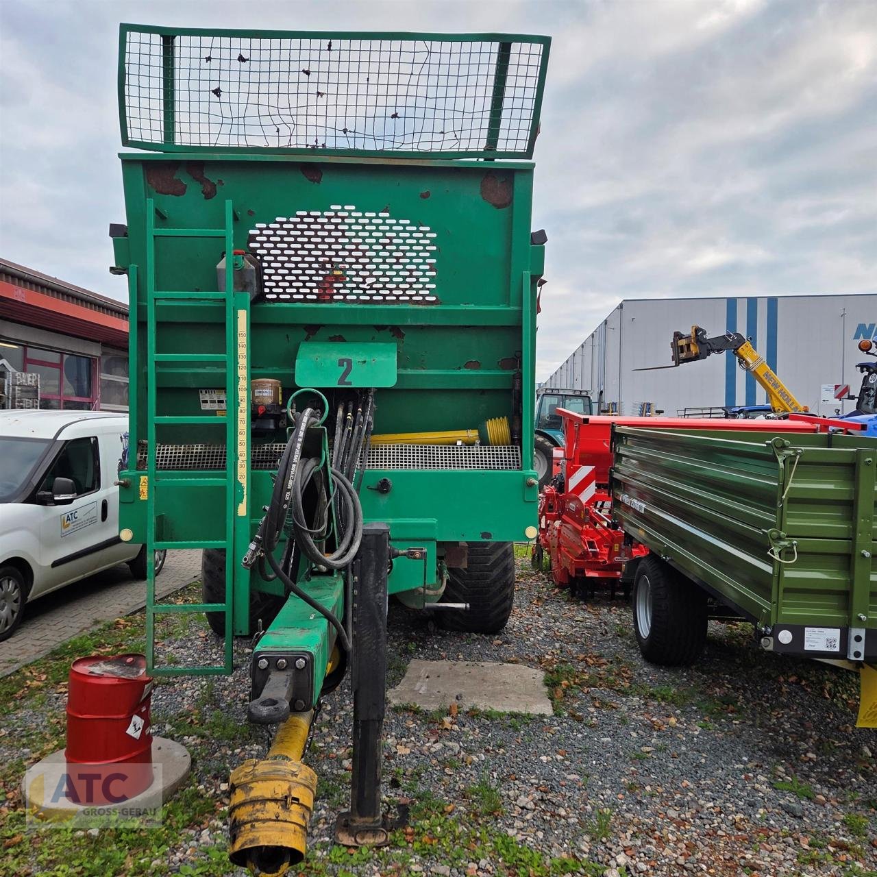 Stalldungstreuer Türe ait Tebbe DS 140 TANDEM, Gebrauchtmaschine içinde Groß-Gerau (resim 3)