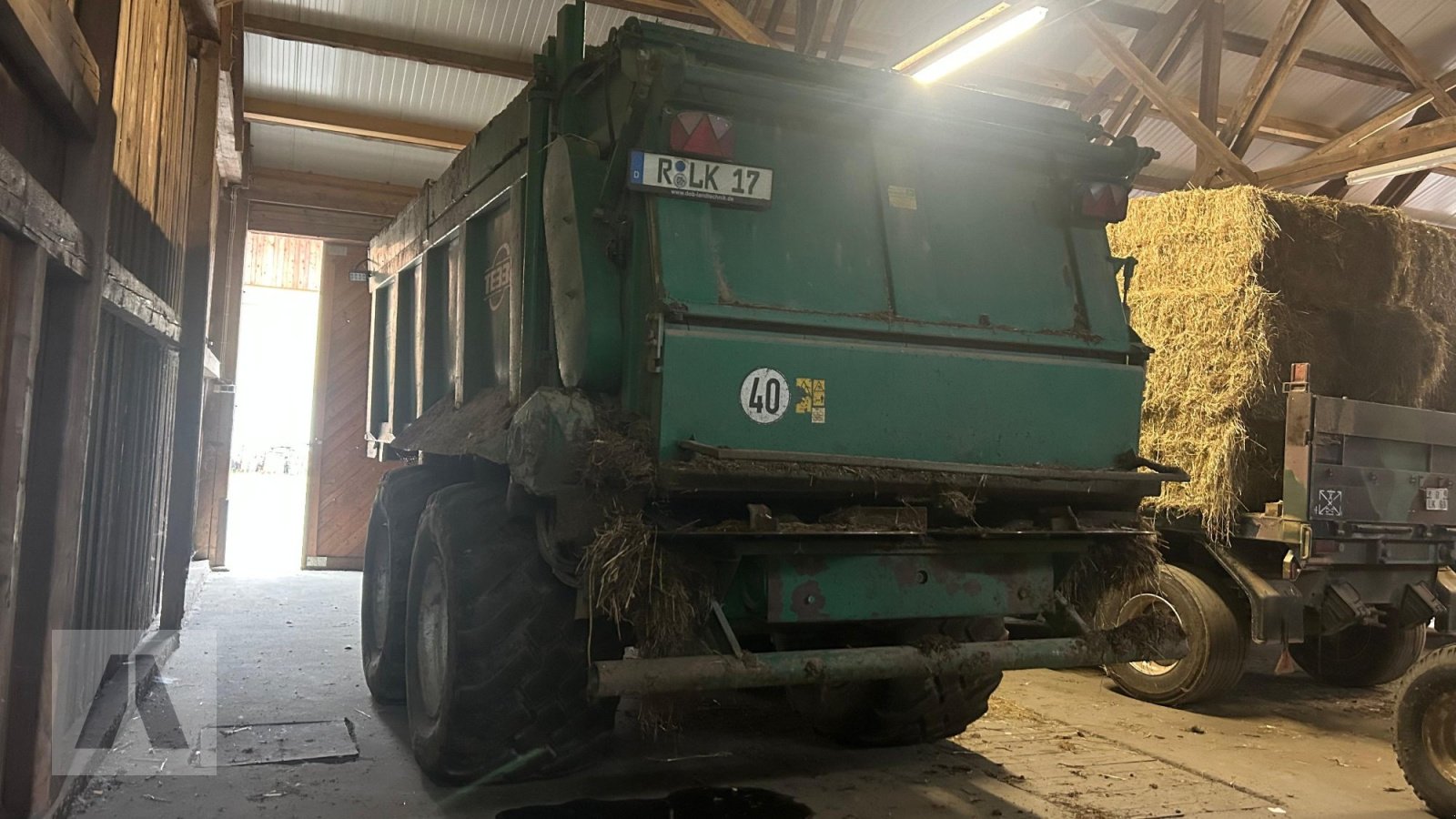 Stalldungstreuer of the type Tebbe DS 180, Gebrauchtmaschine in Regensburg (Picture 3)