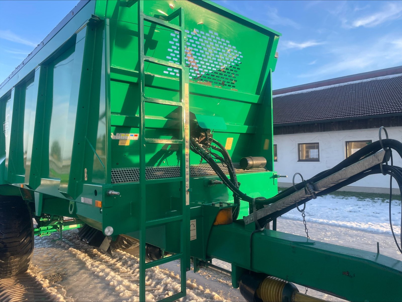 Stalldungstreuer typu Tebbe DS 180, Gebrauchtmaschine w Au am Inn (Zdjęcie 5)