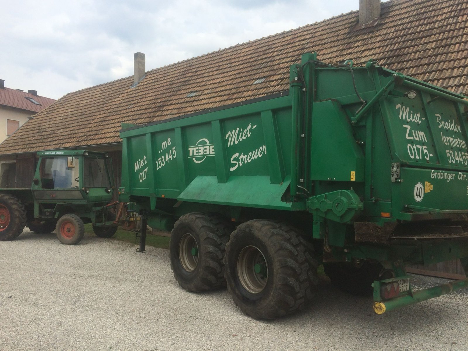 Stalldungstreuer tipa Tebbe DS 180, Gebrauchtmaschine u Schwandorf, 27.11.24 (Slika 3)