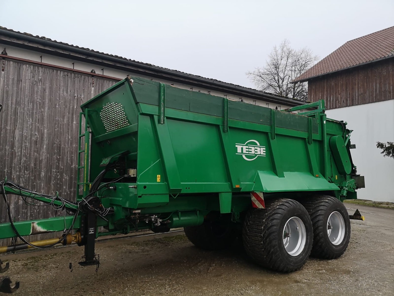 Stalldungstreuer des Typs Tebbe HS 180, Gebrauchtmaschine in Fürstenzell (Bild 1)