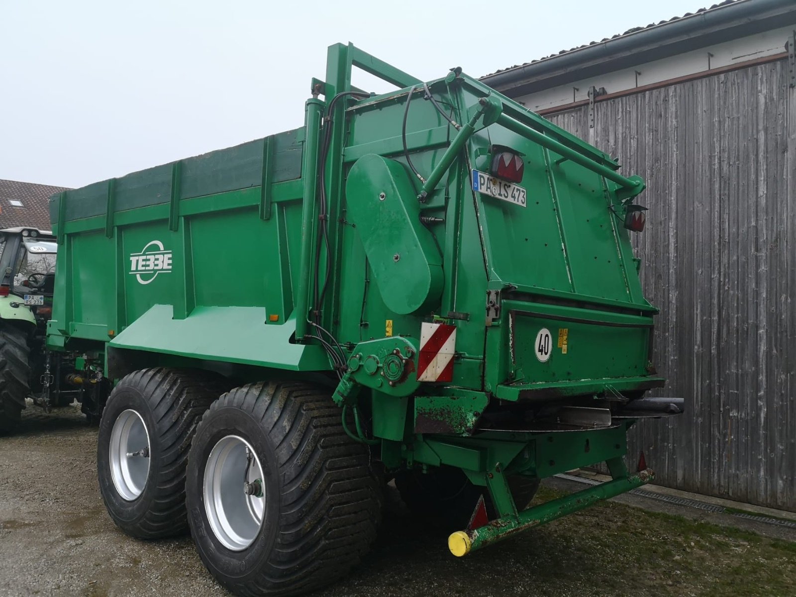 Stalldungstreuer des Typs Tebbe HS 180, Gebrauchtmaschine in Fürstenzell (Bild 3)