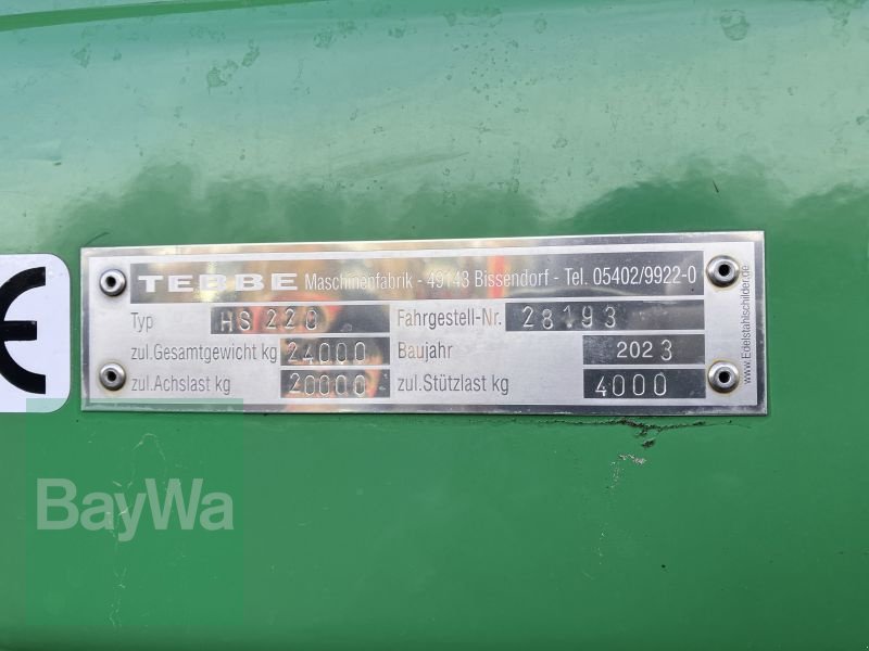 Stalldungstreuer des Typs Tebbe HS 220, Gebrauchtmaschine in Großweitzschen  (Bild 16)