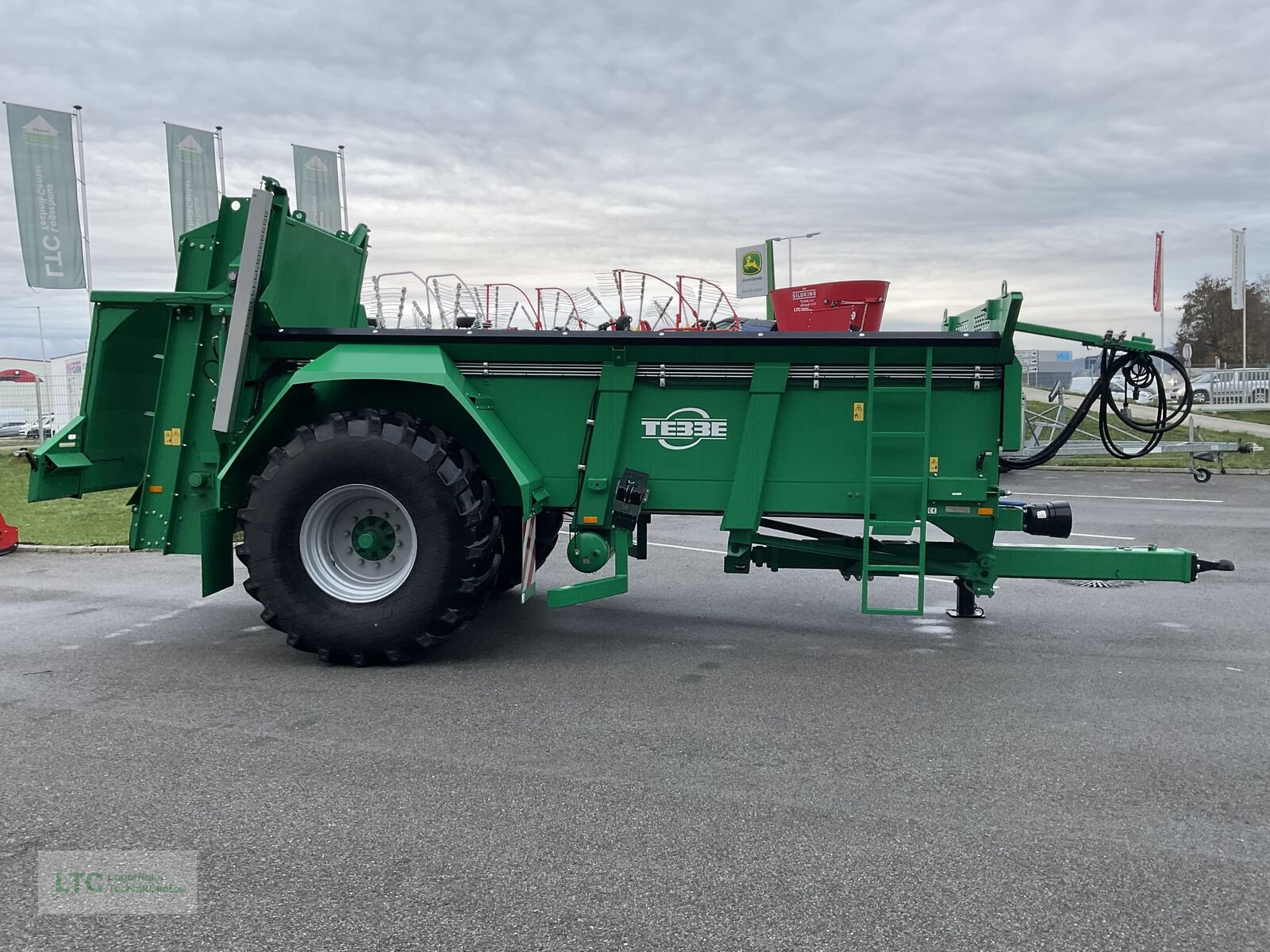 Stalldungstreuer tip Tebbe TS 100 Miststreuer, Neumaschine in Redlham (Poză 9)