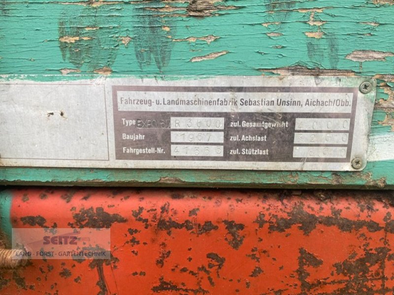 Stalldungstreuer typu Unsinn Expo 67, Gebrauchtmaschine v Lindenfels-Glattbach (Obrázek 4)