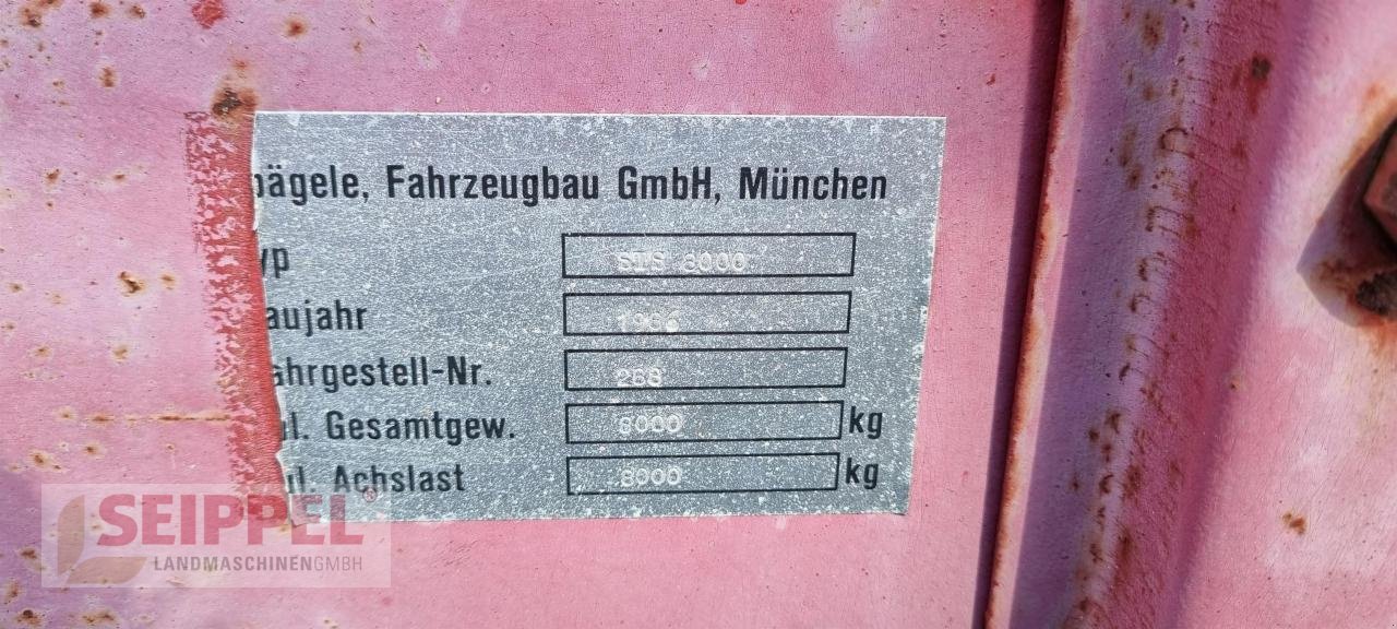 Stalldungstreuer des Typs Unsinn SIS 8000 Spägele, Gebrauchtmaschine in Groß-Umstadt (Bild 5)
