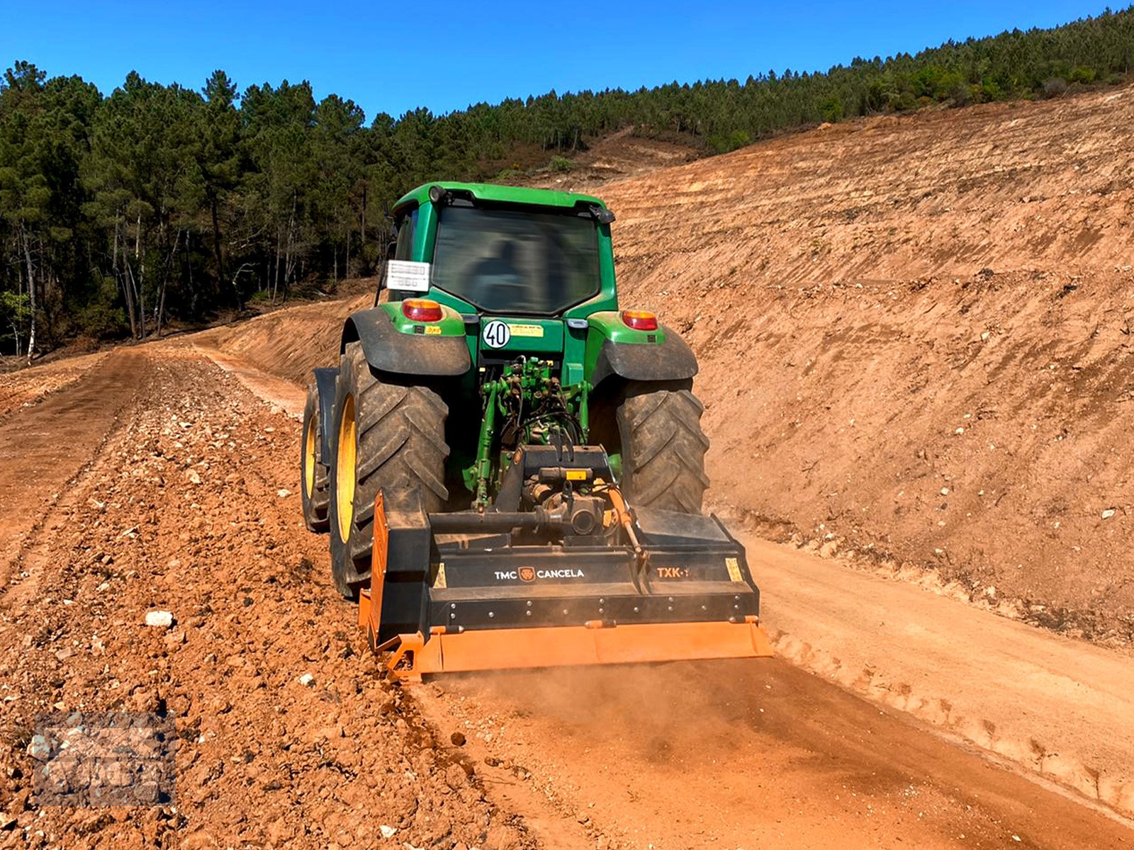Steinezerkleinerer a típus TMC Cancela TXK-150 Steinbrecher /Steinfräse für Traktor-Aktionsangebot, Neumaschine ekkor: Schmallenberg (Kép 7)