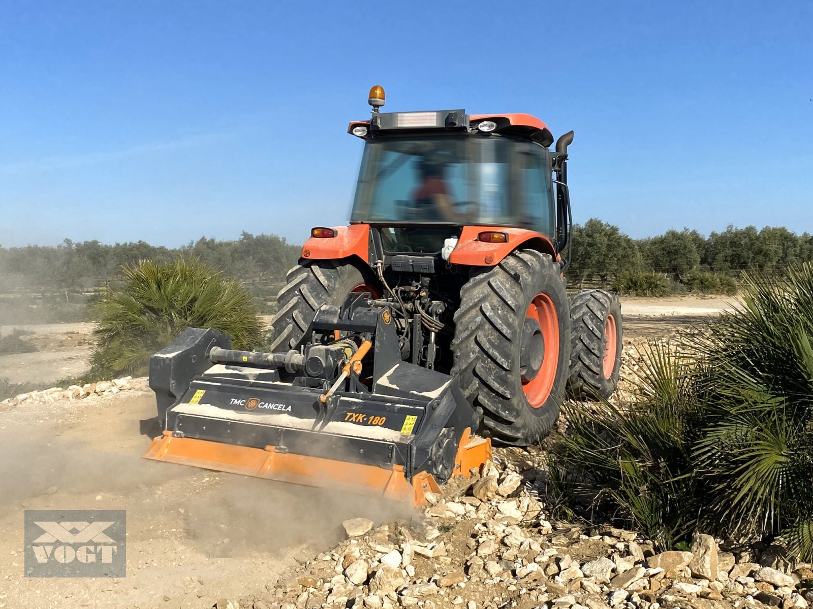Steinezerkleinerer Türe ait TMC Cancela TXK-180 Steinbrecher /Steinfräse für Traktor-***Aktionsangebot***, Neumaschine içinde Schmallenberg (resim 5)