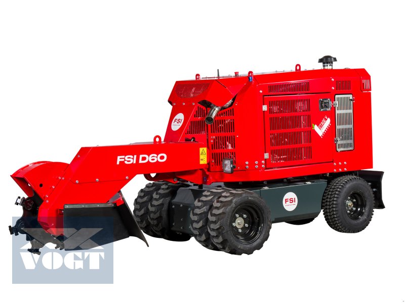 Stock/Wurzelfräse des Typs FSI D60 Stubbenfräse /Wurzelfräse mit Dieselmotor und Funkbedienung, Neumaschine in Schmallenberg (Bild 1)