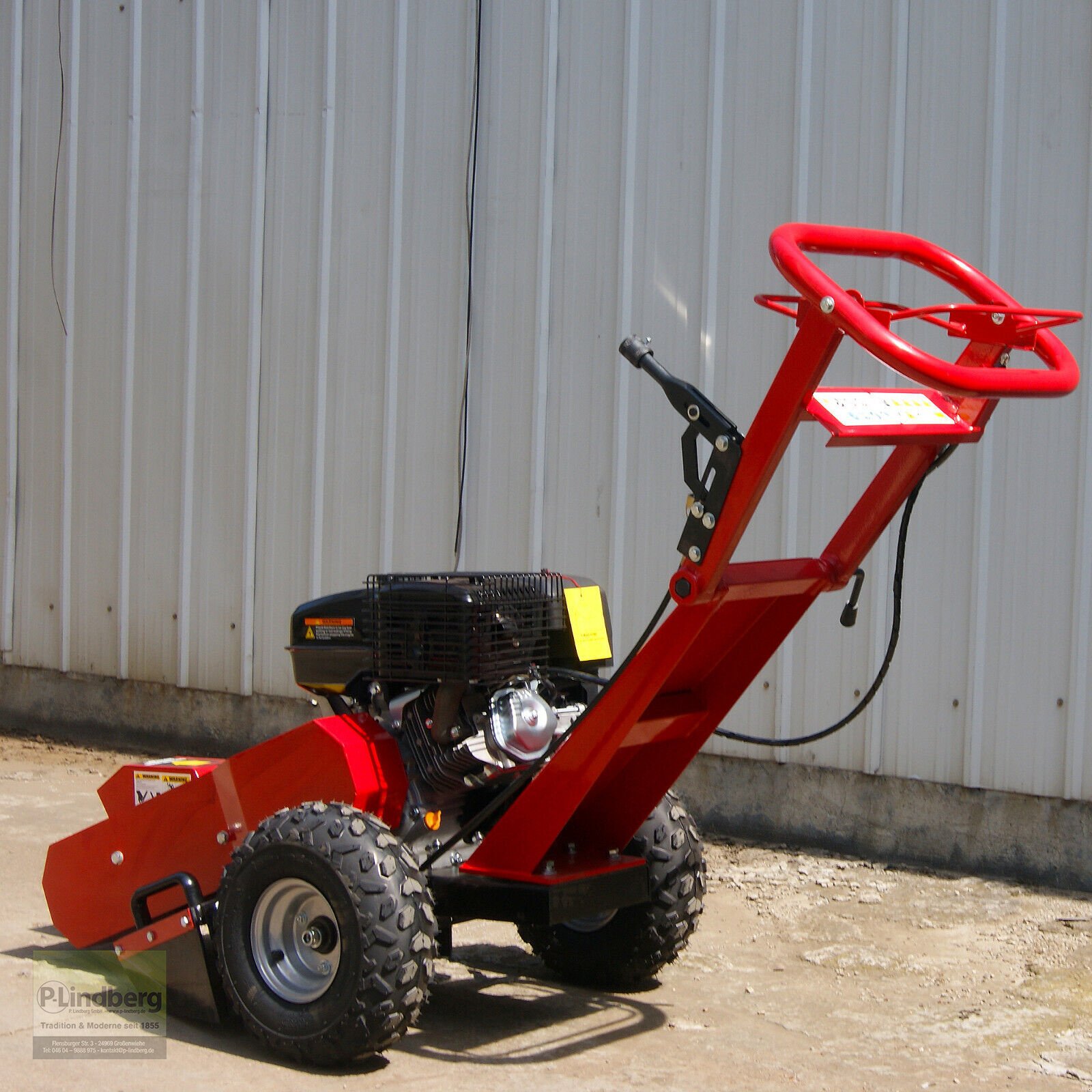 Stock/Wurzelfräse типа P.Lindberg GmbH Stubbenfräse 12 PS Stockfräse Baumwurzelfräse Wurzelfräse 420 ccm 4-Takt Benzin, Neumaschine в Großenwiehe (Фотография 10)