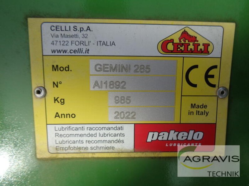 Stockfräse des Typs Celli GEMINI 285, Neumaschine in Gyhum-Nartum (Bild 2)