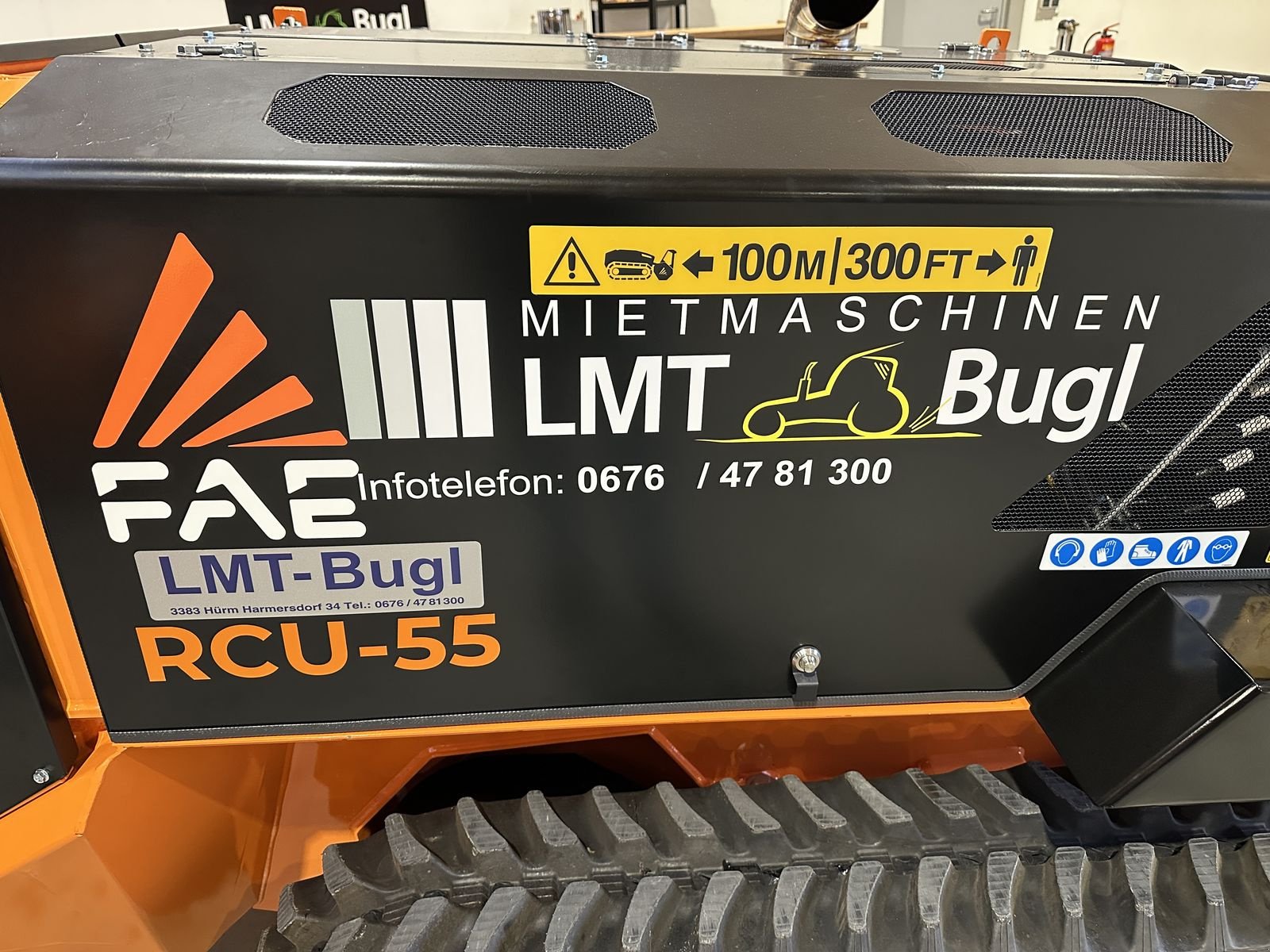 Stockfräse van het type FAE RCU55 -Ferngesteuertes Raupenfahrzeug, Gebrauchtmaschine in Hürm (Foto 20)