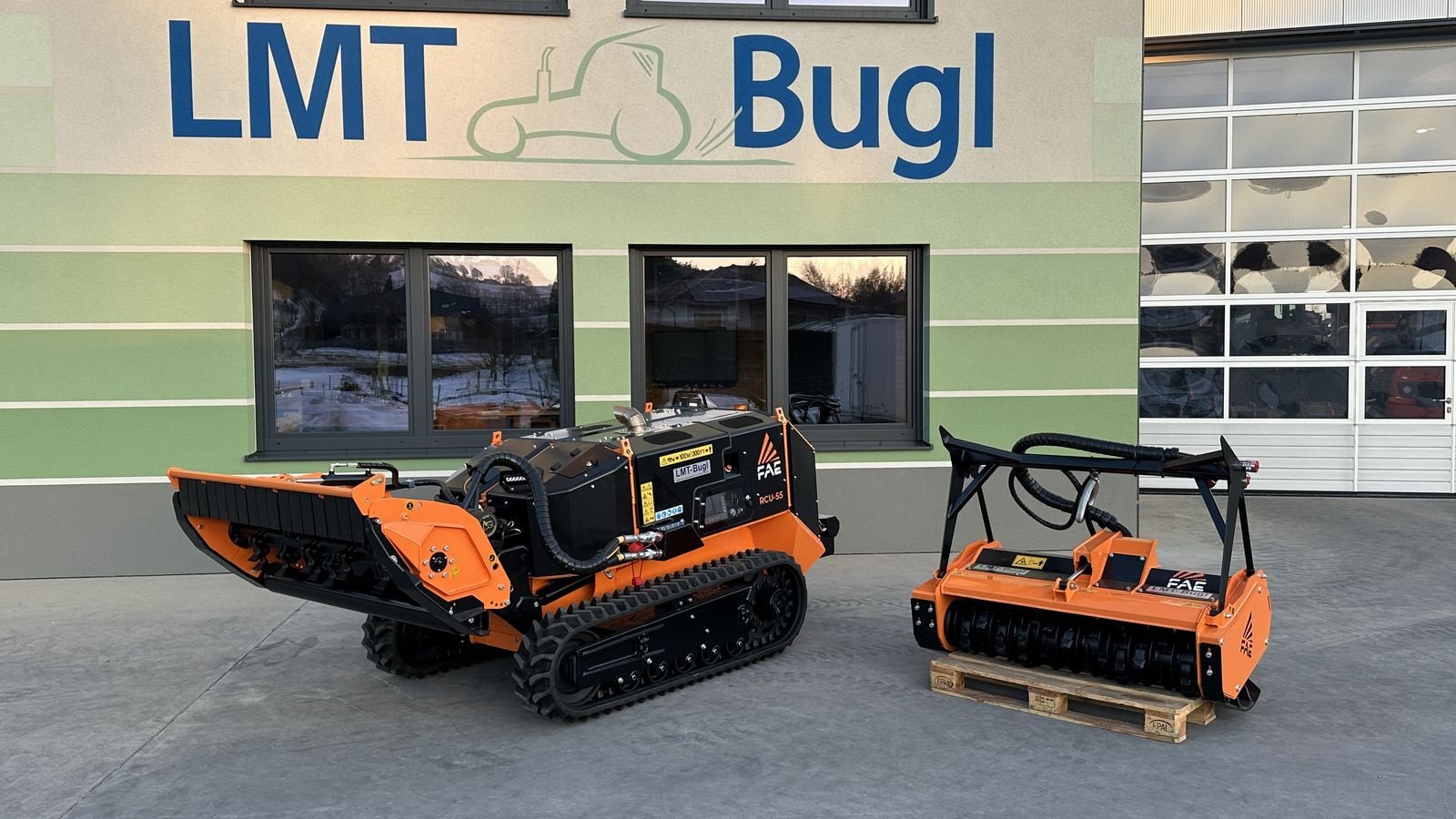 Stockfräse van het type FAE RCU55 -Ferngesteuertes Raupenfahrzeug, Gebrauchtmaschine in Hürm (Foto 9)