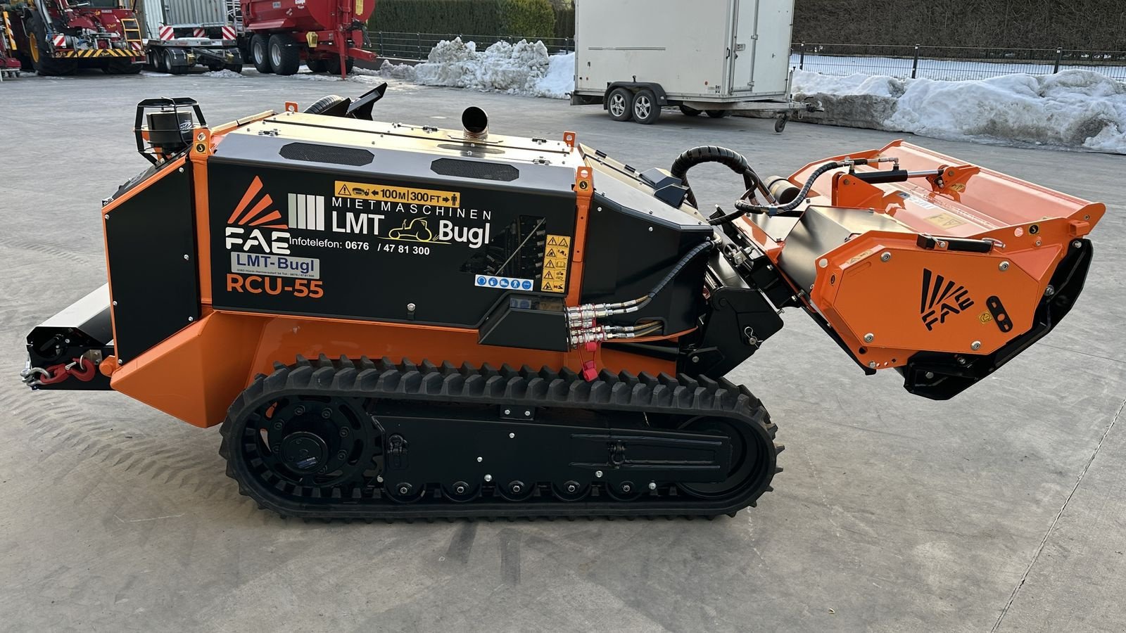 Stockfräse van het type FAE RCU55 -Ferngesteuertes Raupenfahrzeug, Gebrauchtmaschine in Hürm (Foto 13)