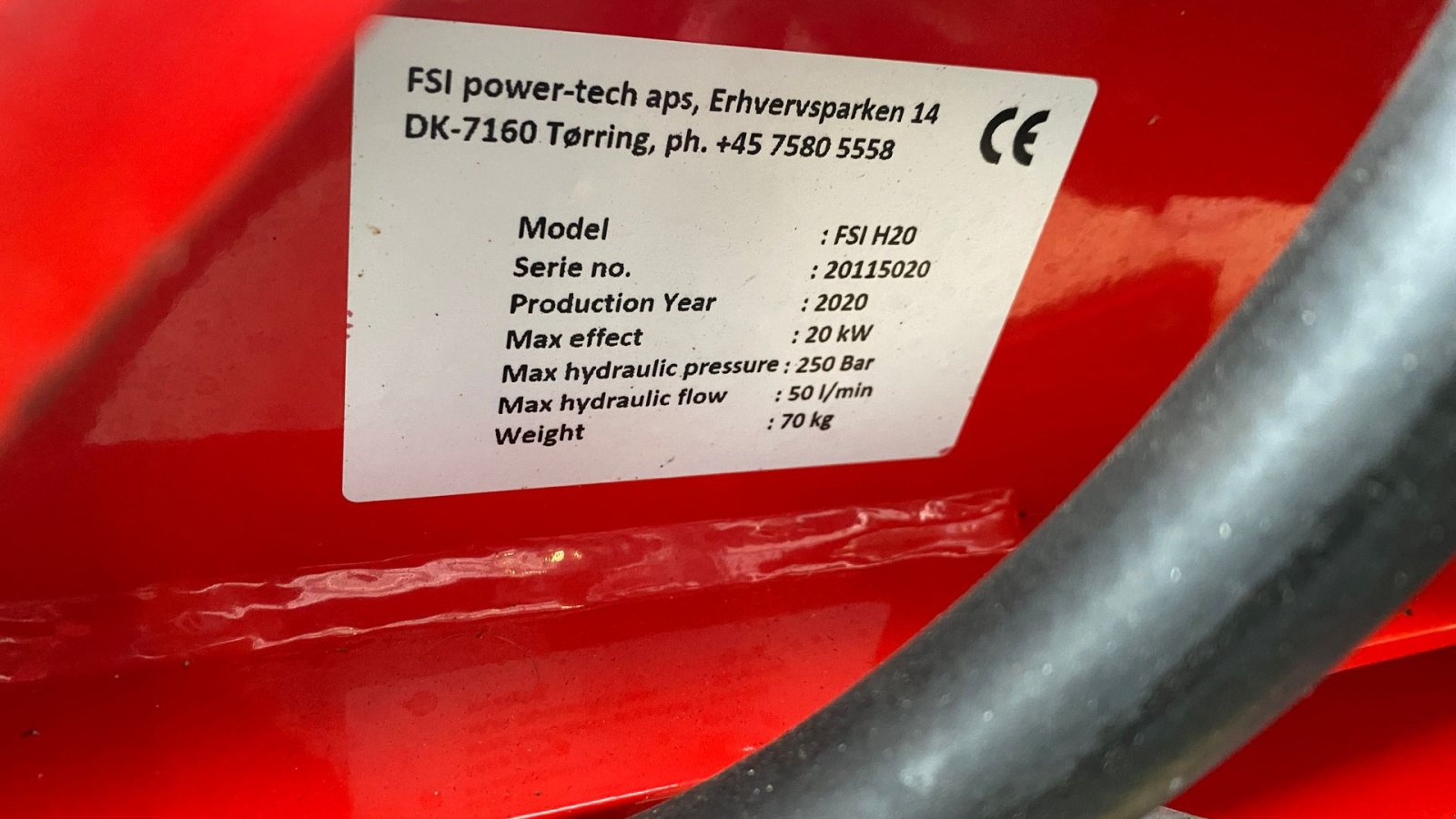 Stockfräse Türe ait FSI FSI 20H, Gebrauchtmaschine içinde Holstebro (resim 5)