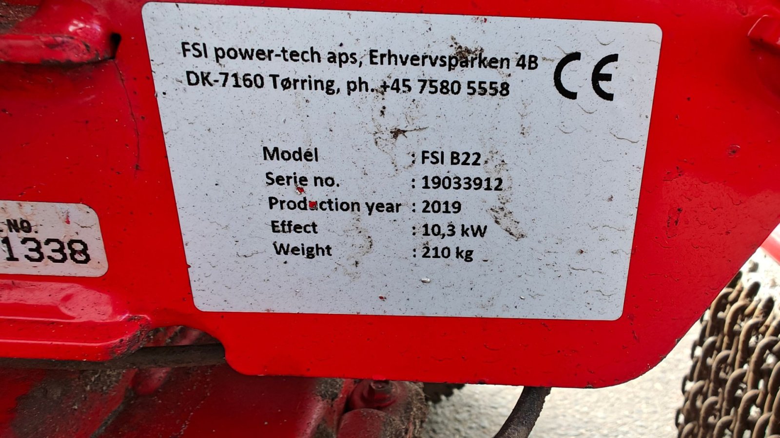 Stockfräse za tip FSI FSI B22, Gebrauchtmaschine u Holstebro (Slika 7)