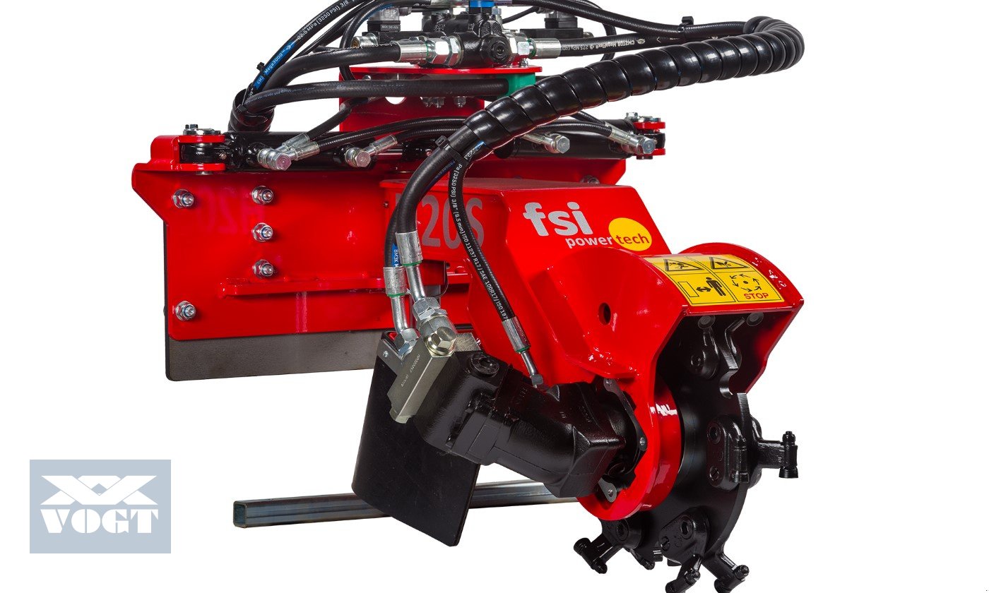 Stockfräse des Typs FSI H20S Stubbenfräse /Wurzelfräse für Radlader /Kompaktlader, Neumaschine in Schmallenberg (Bild 2)