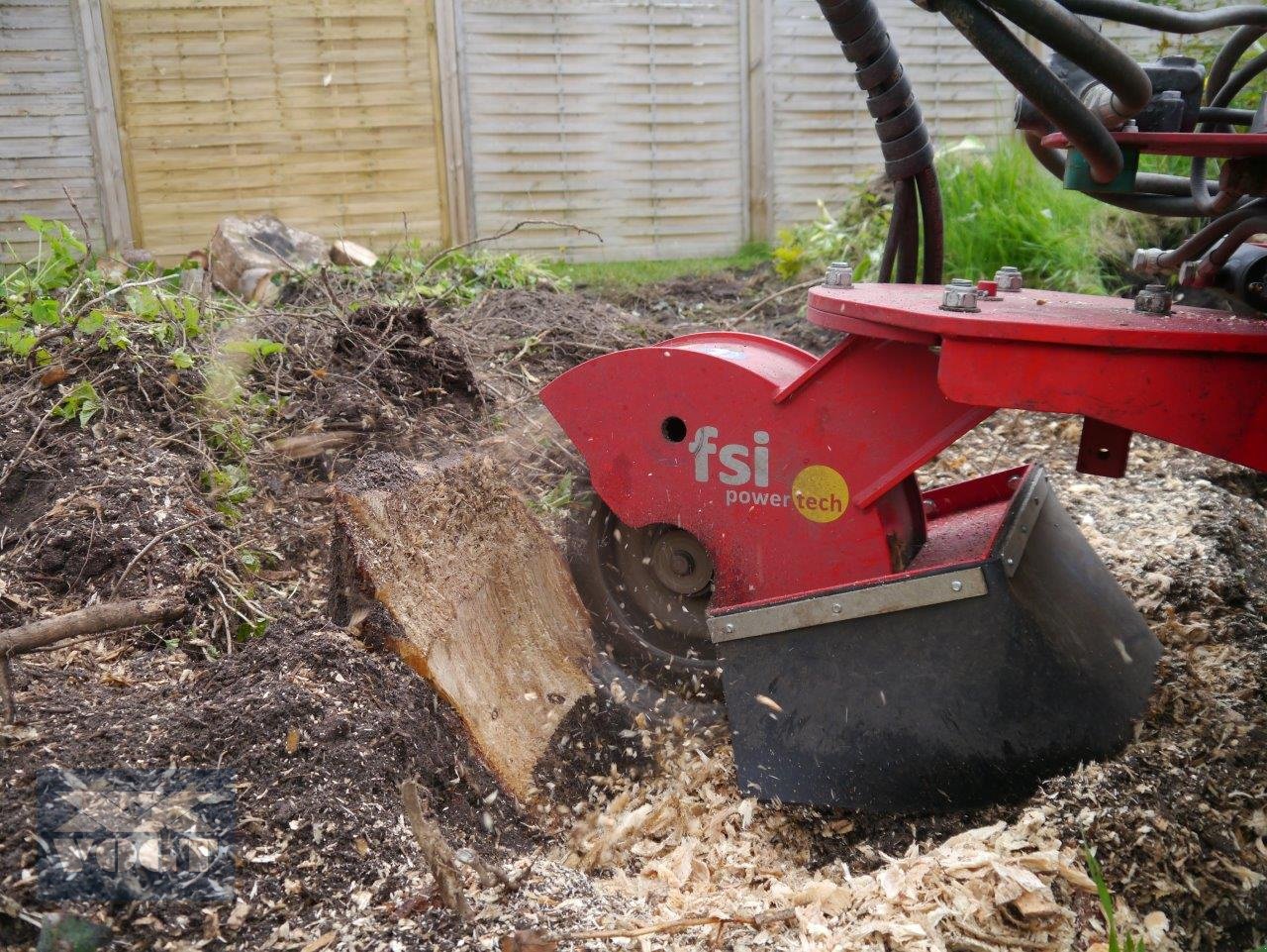Stockfräse des Typs FSI H20S Stubbenfräse /Wurzelfräse für Radlader /Kompaktlader, Neumaschine in Schmallenberg (Bild 13)