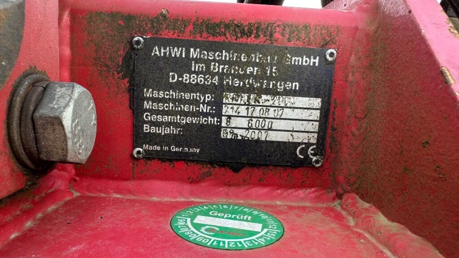 Stockfräse of the type Prinoth FR1000  Rodfræser, Gebrauchtmaschine in Rødovre (Picture 3)