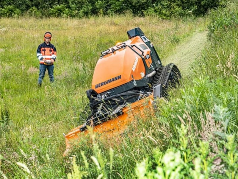 Stockfräse des Typs Sonstige Bergmann Funkraupe M201, Gebrauchtmaschine in St. Marienkirchen (Bild 3)
