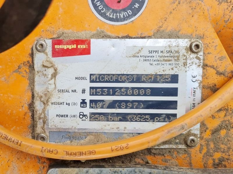 Stockfräse des Typs Sonstige Bergmann Funkraupe M201, Gebrauchtmaschine in St. Marienkirchen (Bild 11)