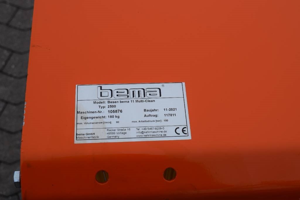 Straßenkehrmaschine a típus Bema Bema 11 Multiclean, Gebrauchtmaschine ekkor: Fredensborg (Kép 10)
